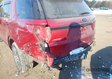 2016 Ford Explorer Sport z USA, uszkodzony, nr VIN 1FM5K8GT5GGB77137